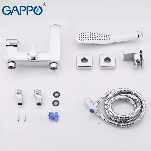 Змішувач для ванни GAPPO G3250-8, хром G3250-8 фото