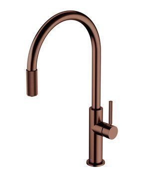 Змішувач для кухні Omnires Switch з функцією фільтру для води, antique copper (SW9057ORB) SW9057ORB фото