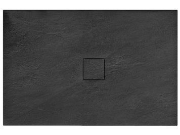 Душовий піддон REA STONE 80x120 BLACK REA-K9602 фото