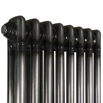 Радіатор Warm Well Column 2 1800x470 колір необробленого металу Підкл.34 CL318047RM фото