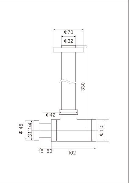 Сифон для раковини VBI GRAPHITE універсальний VBI-059100GR фото