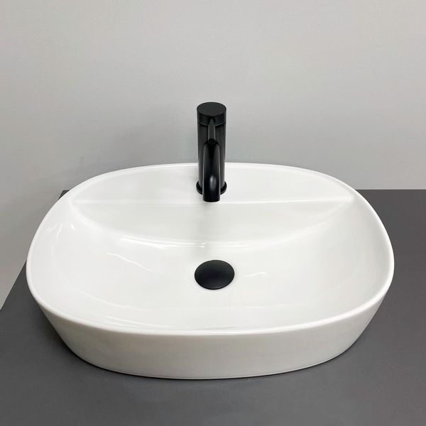 Умивальник (раковина) VBI TERNI S WHITE накладний VBI-011802 фото