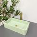 Умивальник (раковина) VBI FLORENTIA LIGHT GREEN MATT накладний VBI-015004 фото 1