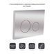 Панель смыва для унитаза Qtap Nest QT0111M11112CRM SD00038779 фото 3