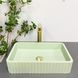Умивальник (раковина) VBI FLORENTIA LIGHT GREEN MATT накладний VBI-015004 фото 4