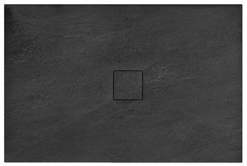 Душовий піддон REA STONE 90x120 BLACK REA-K9603 фото