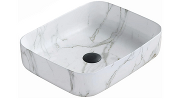 Умивальник (раковина) MEXEN CARLA MARBLE MATT мармур накладний MEX-21555092 фото