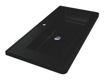 Умивальник TRES MIRASTONE BLACK SHINE Miraggio 8813481 фото