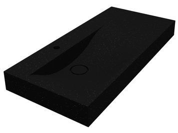 Умивальник VIOLA 1000 L MIRASTONE BLACK SHINE Miraggio 8813479 фото