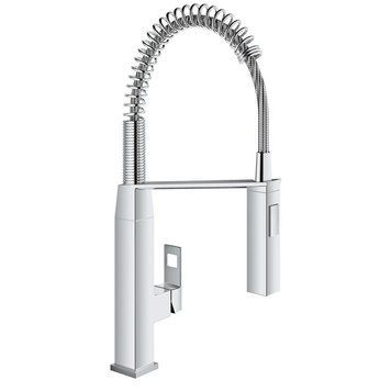 Змішувач для кухні з рефлекторним виливом Grohe Eurocube 31395000 64329 фото
