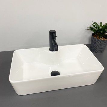 Умивальник (раковина) VBI FORLI L WHITE накладний VBI-011103 фото