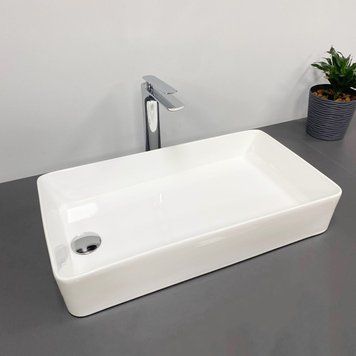 Умивальник (раковина) VBI VELLETRI M WHITE накладний VBI-015901 фото