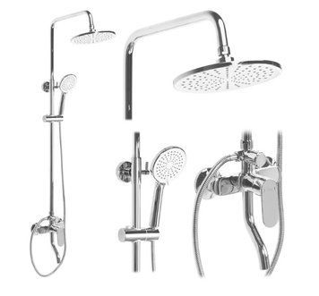 Душовий гарнітур REA SALTON CHROME хром з виливом REA-P2408 фото