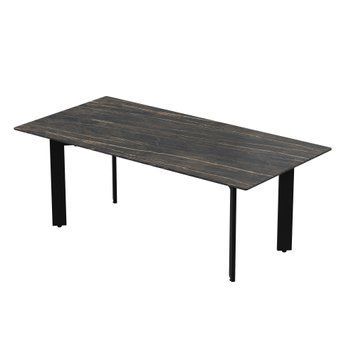 Стіл журнальний Калі 120*60*45 NAMIBIA BLACK (9mm) АР000083315 фото