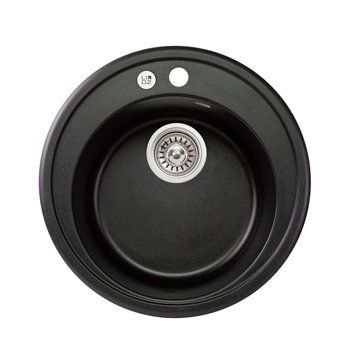 Кухонна мийка Lidz D510/200 BLM-14 (LIDZBLM14D510200) LIDZBLM14D510200 фото