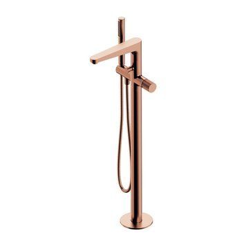 Змішувач для ванни Omnires Contour окремостоящий, brushed copper (CT8033CPB) CT8033CPB фото