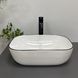 Умивальник (раковина) VBI RAVENNA WHITE BLACK EDGE накладний VBI-011224 фото 3