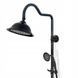 Душовий гарнітур REA VINTAGE BLACK чорний з виливом * REA-P2367 фото 9