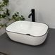 Умивальник (раковина) VBI RAVENNA WHITE BLACK EDGE накладний VBI-011224 фото 4