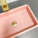 Умивальник (раковина) VBI FLORENTIA PINK MATT накладний VBI-015005 фото 6