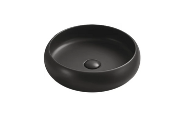 Умивальник (раковина) MEXEN LOLA 41 BLACK MATT чорний накладний * MEX-22214185 фото