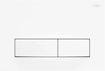 Кнопка змиву для інсталяції MEXEN FENIX 09 WHITE MATT * MEX-600920 фото