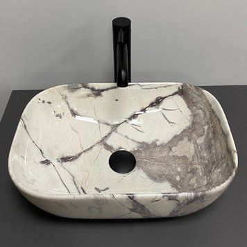 Умивальник (раковина) VBI RAVENNA SAND GLOSSY накладний VBI-011231 фото