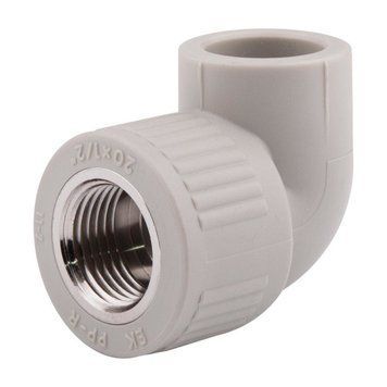 Коліно з PPR Ekoplastik 25х1/2", зовнішня різьба 58040 фото