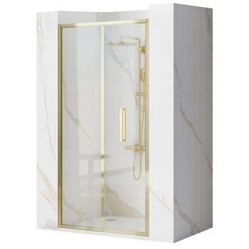 Душові двері REA RAPID FOLD 100 GOLD REA-K4130 фото