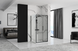 Душова кабіна REA RAPID FOLD 90x100 BLACK REA-K6422 + REA-K6420 фото 4