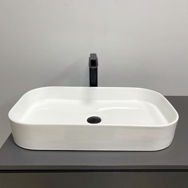 Умивальник (раковина) VBI VESTONE 65 WHITE накладний VBI-017002 фото