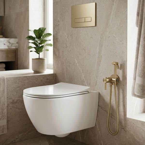 гігієнічний набір Rea Foster Brushed Gold (REA-B6672) REA-B6672 фото