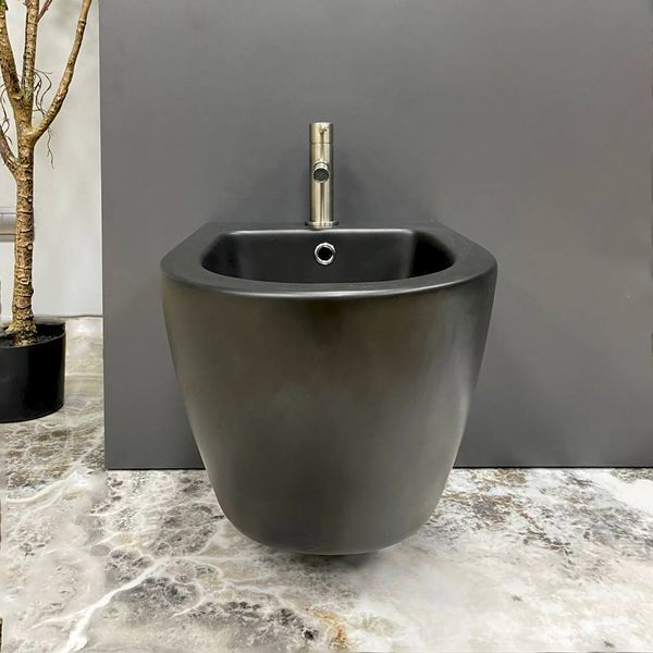 Підвісне біде VBI VULCANO BLACK MATT VBI-020413 фото