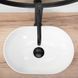 Умивальник (раковина) REA AMELIA MINI WHITE накладний REA-U3322 фото 4