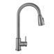 Смеситель для кухни Lidz Aria 015FL (k35) с выдвижным изливом LDARI015FLGRP49560 Graphite SD00055684 фото 3