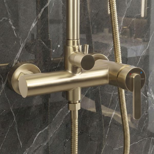 душова система Rea Ontario brushed gold (REA-P9494) REA-P9494 фото