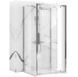 Душова кабіна REA RAPID SWING 100х80 CHROME пристінна REA-KPL-09121 фото 1