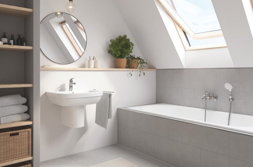Набір змішувачів для ванни 3 в 1 Eurosmart UA123238S3 Grohe UA123238S3 фото