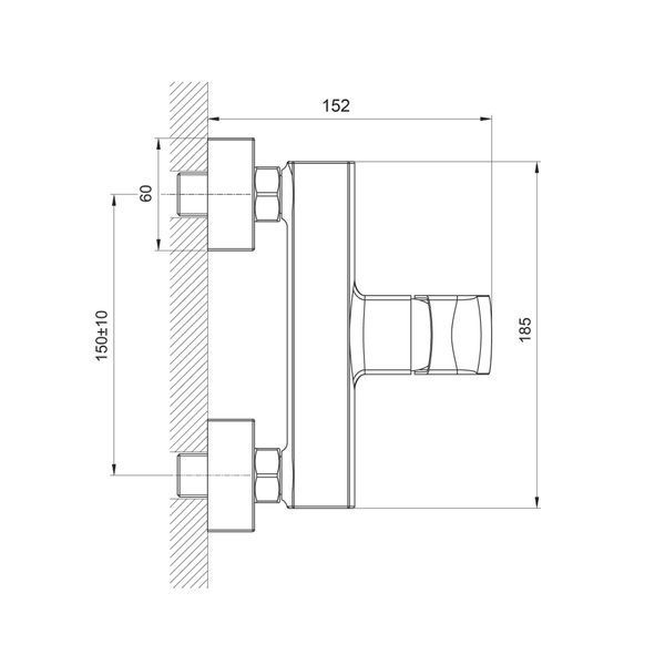 TERA змішувач для душу 8cfa886e-4e50-11ef-bb6b-a0423f42a789 фото