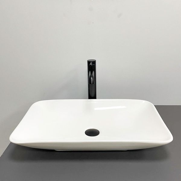 Умивальник (раковина) VBI LUCERA WHITE накладний VBI-012617 фото