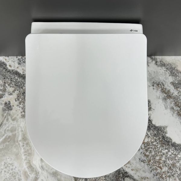 Підвісний унітаз VBI CAPRI WHITE VBI-020400 фото