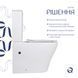 Унітаз підлоговий Qtap Virgo Ultra Quiet безобідковий з сидінням Soft-close WHITE QT18226092AW QT18226092AW фото 4