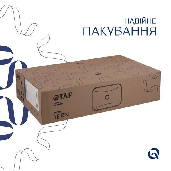 Раковина-чаша Qtap Tern 610x350x135 White QT17118140W QT17118140W фото