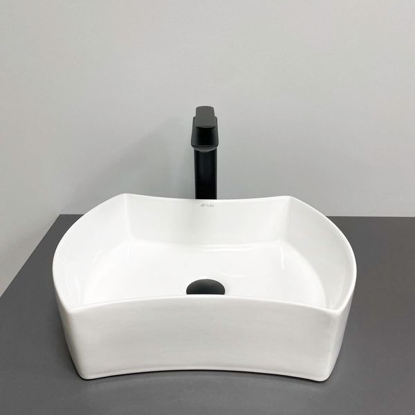 Умивальник (раковина) VBI TALONE WHITE накладний VBI-017400 фото