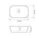 Умивальник (раковина) VBI RAVENNA BLACK GLOSSY накладний VBI-011227 фото 3