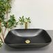 Умивальник (раковина) VBI AVEZZANO BLACK MATT накладний VBI-014401 фото 5