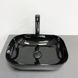 Умивальник (раковина) VBI RAVENNA BLACK GLOSSY накладний VBI-011227 фото 4