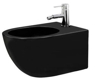 Підвісне біде REA CARLO MINI BLACK MATT * REA-C9901 фото