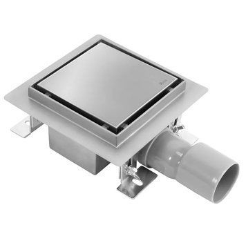 Трап для душу REA NEO 12x12 NICKIEL BRUSHED REA-G6206 фото