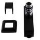 Крани кубічні SOLOMON LUX 1/2&Prime; CUBE BLACK 8888 (2шт.) 104343 фото 2
